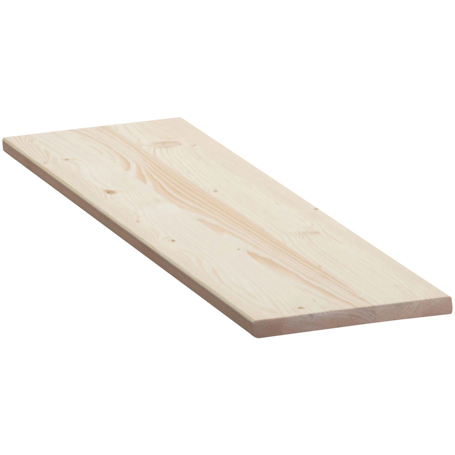 Leimholz Fichte 120 cm x 30 cm x 2,8 cm von OBI