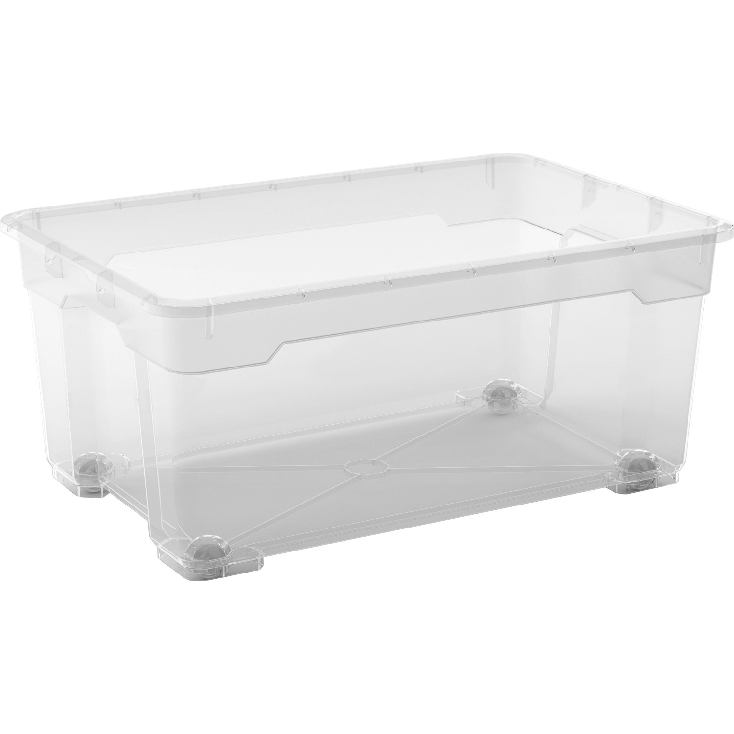 OBI Allzweckbox Santos L 26 cm x 38 cm x 56,5 cm 40 l Transparent von OBI