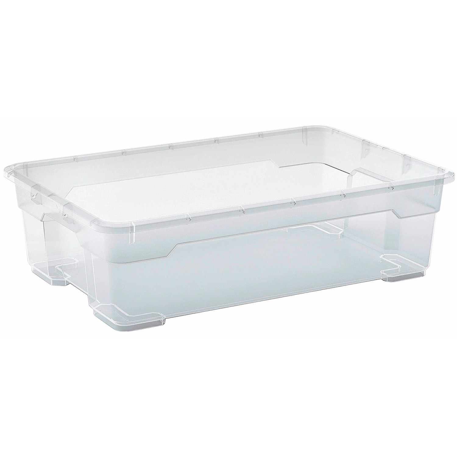 OBI Allzweckbox Santos M 16 cm x 38 cm x 56,5 cm 25 l Transparent von OBI