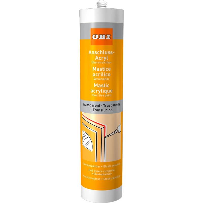 OBI Anschluss-Acryl Transparent 310 ml von OBI