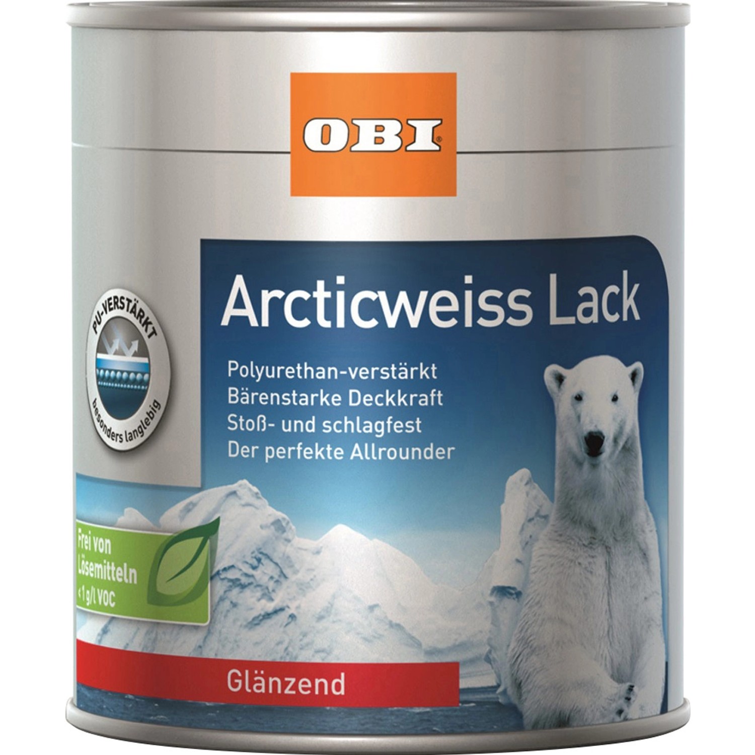 OBI Arctic Weißlack glänzend 375 ml von OBI
