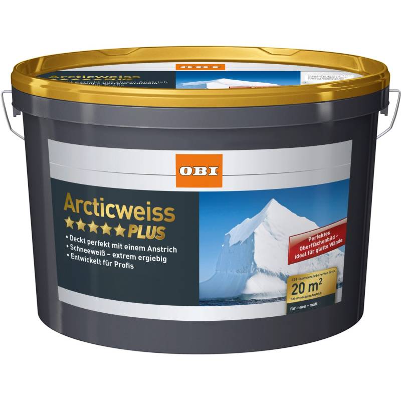 OBI Arcticweiss Plus matt 2,5 l von OBI