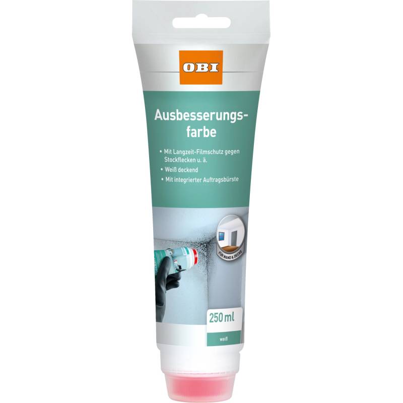 OBI Ausbesserungsfarbe Weiß matt 250 ml von OBI