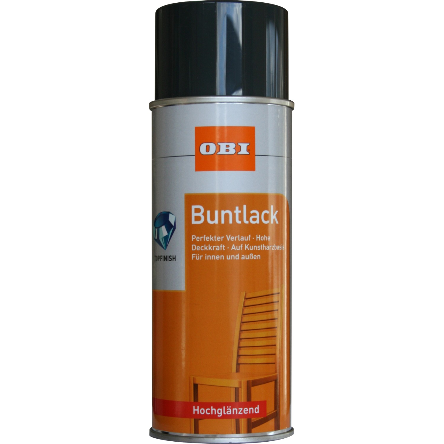 OBI Buntlack Spray RAL 7016 Anthrazit hochglänzend 400 ml von OBI