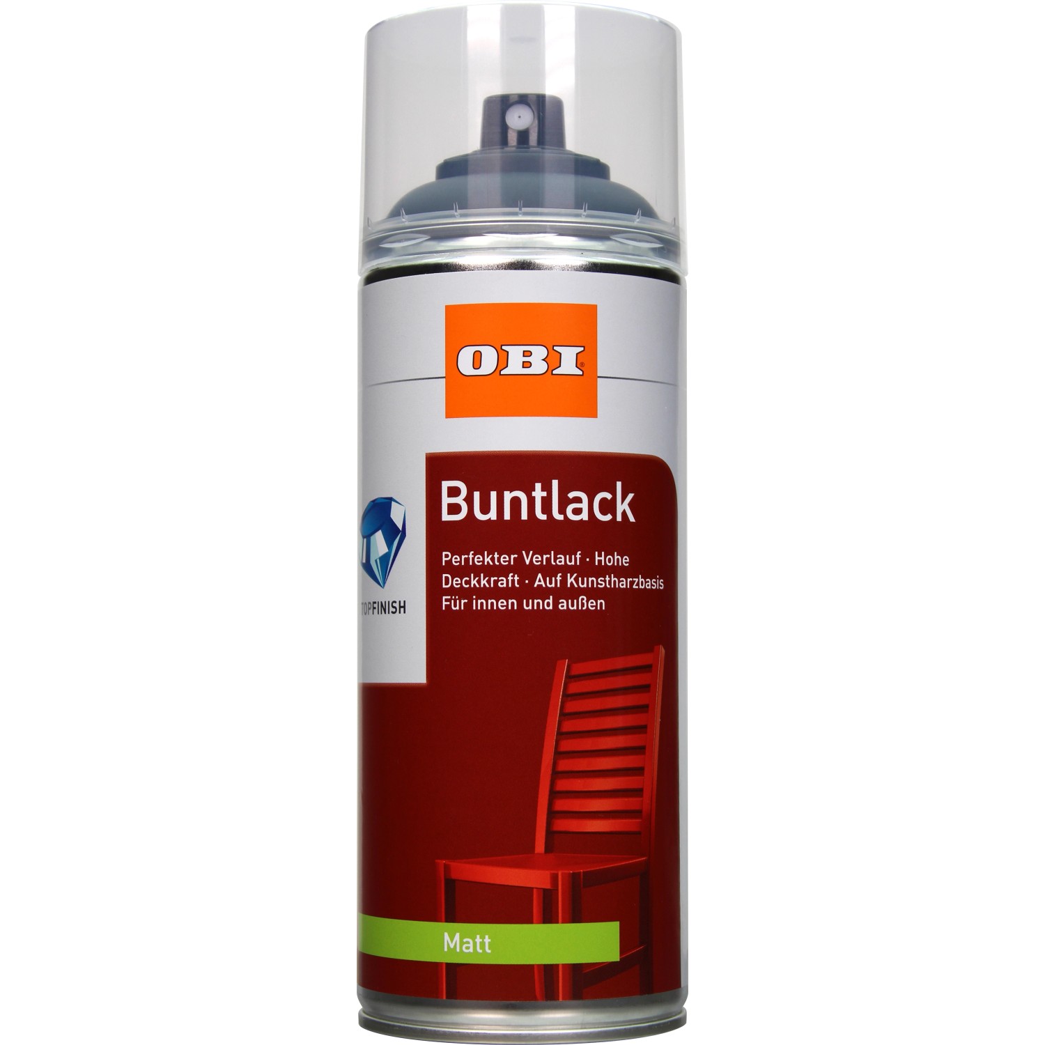 OBI Buntlack Spray LH Anthrazit RAL 7016 matt 400 ml von OBI
