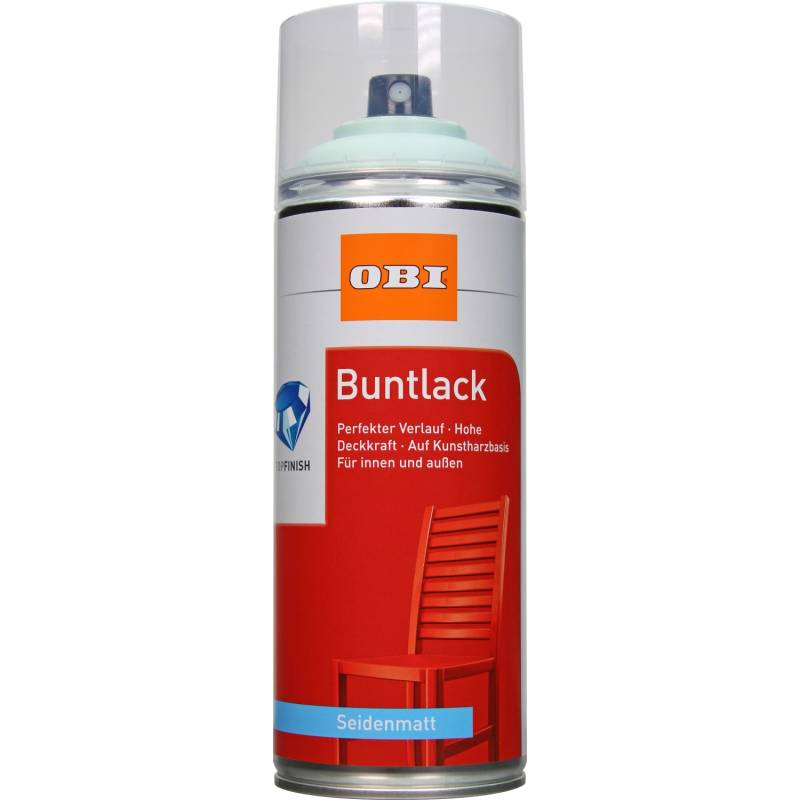 OBI Buntlack Spray LH Fresh-Mint seidenmatt 400 ml OBI Buntlack Spray LH Fresh-Mint seidenmatt 400 ml von OBI