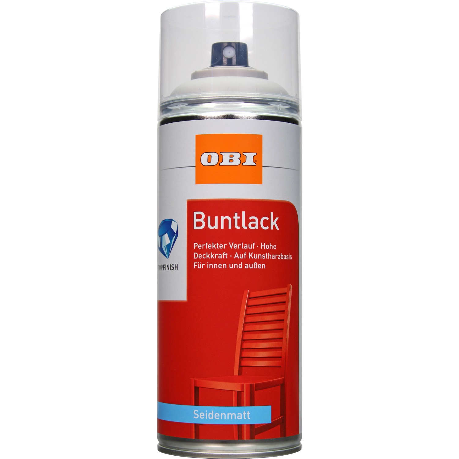 OBI Buntlack Spray LH Taupe seidenmatt 400 ml von OBI