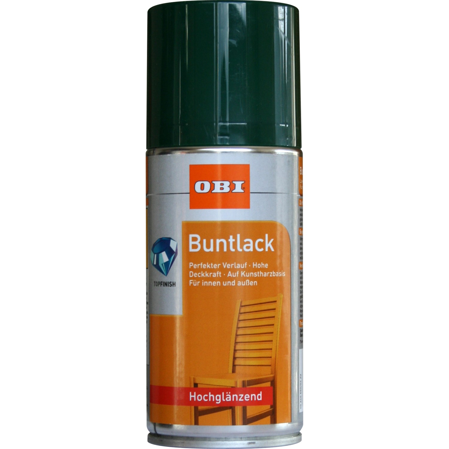 OBI Buntlack Spray RAL 6005 Moosgrün hochglänzend 150 ml von OBI