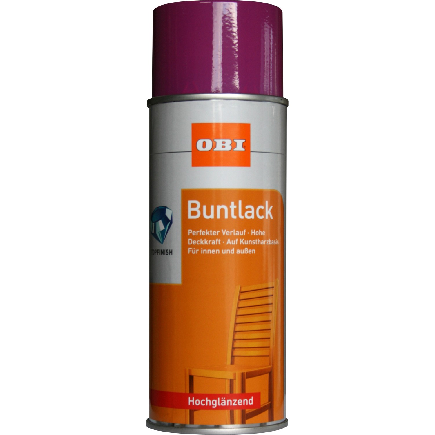 OBI Buntlack Spray RAL 4006 Purpur hochglänzend 400 ml von OBI