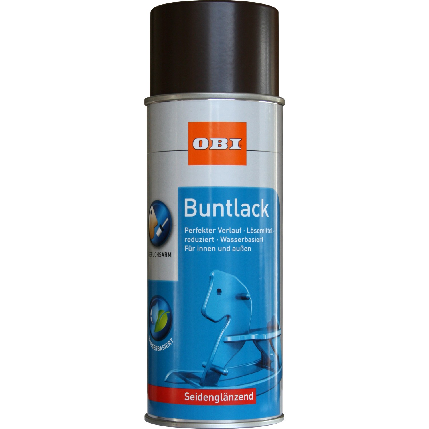 OBI Buntlack Spray RAL 8017 Schokobraun seidenglänzend wv 400 ml von OBI