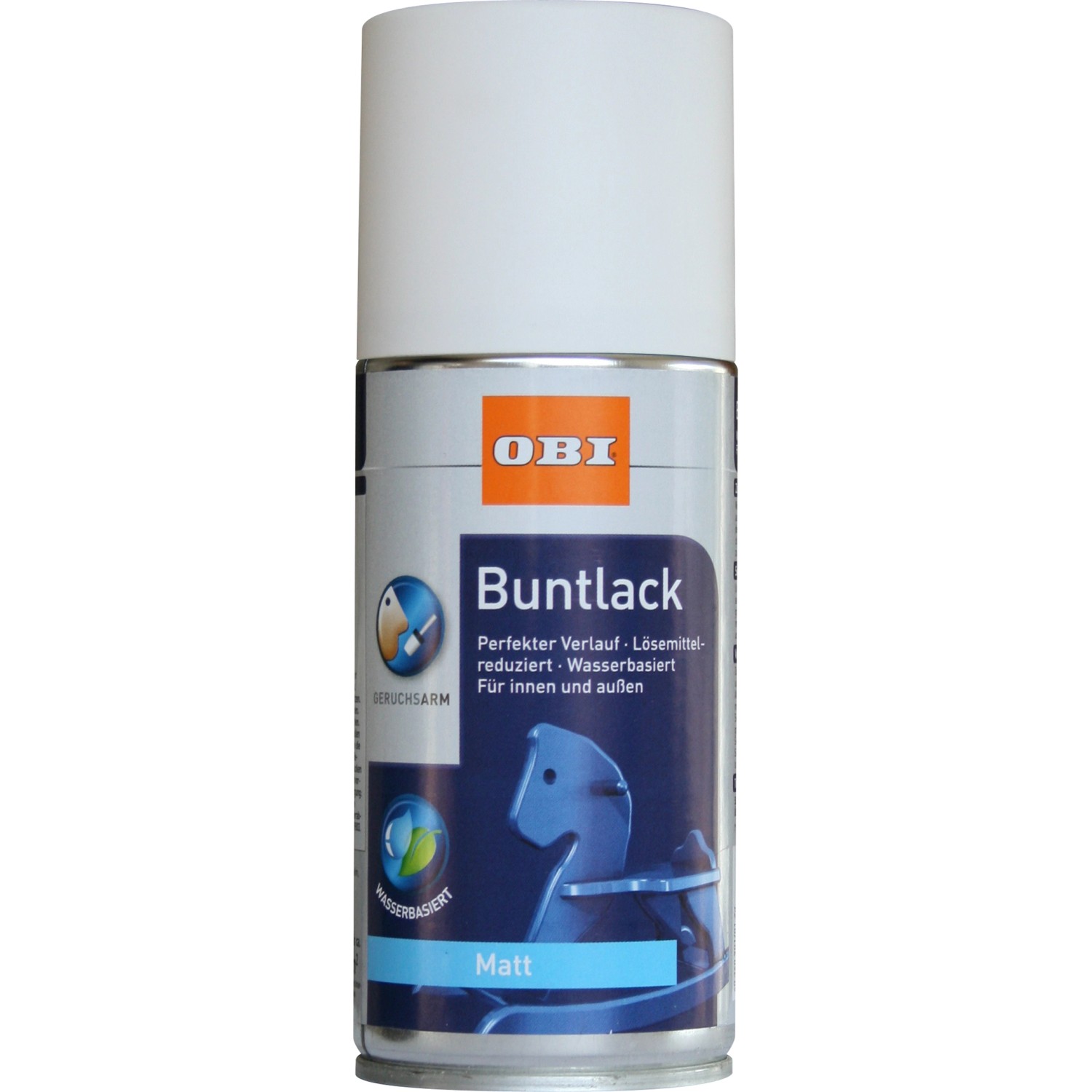 OBI Buntlack Spray RAL 9010 Reinweiß matt wv 150 ml OBI Buntlack Spray RAL 9010 Reinweiß matt wv 150 ml von OBI