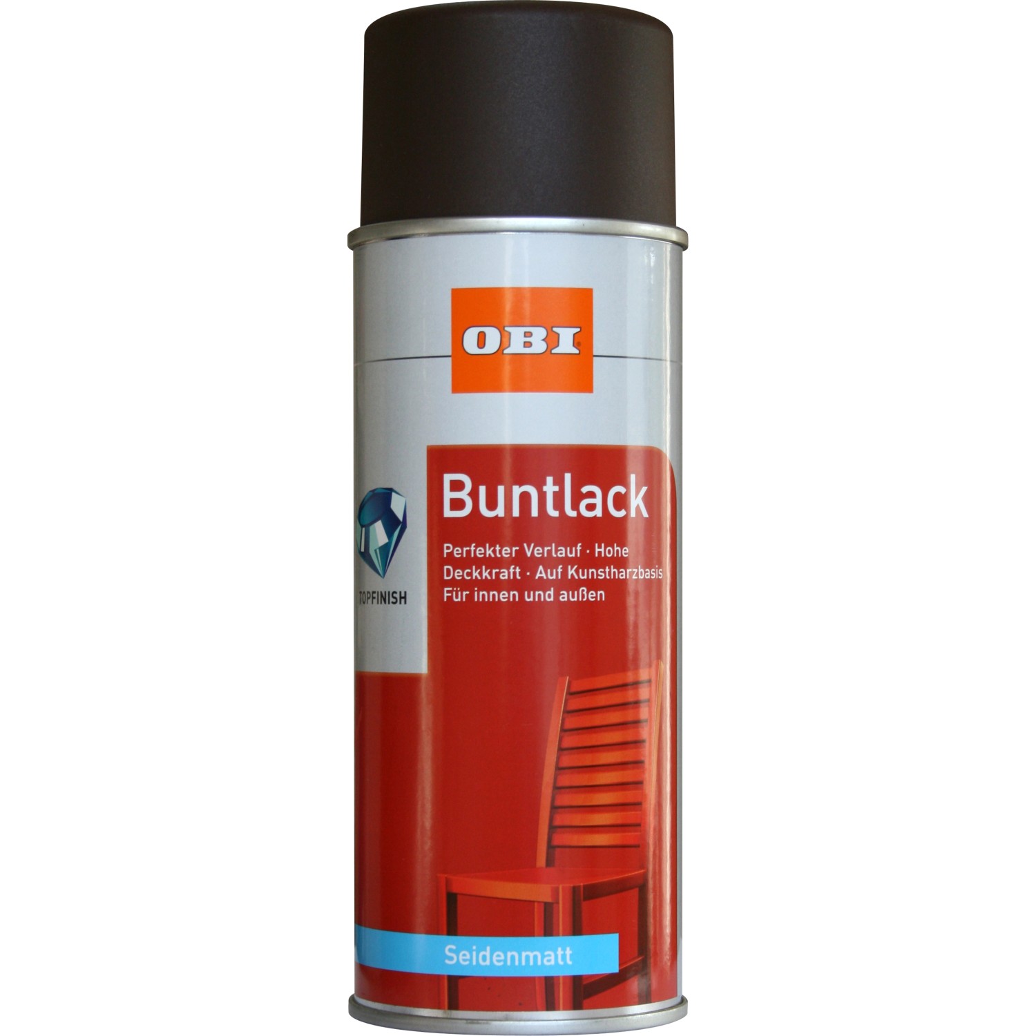 OBI Buntlack Spray RAL 8017 Schokobraun seidenmatt 400 ml von OBI