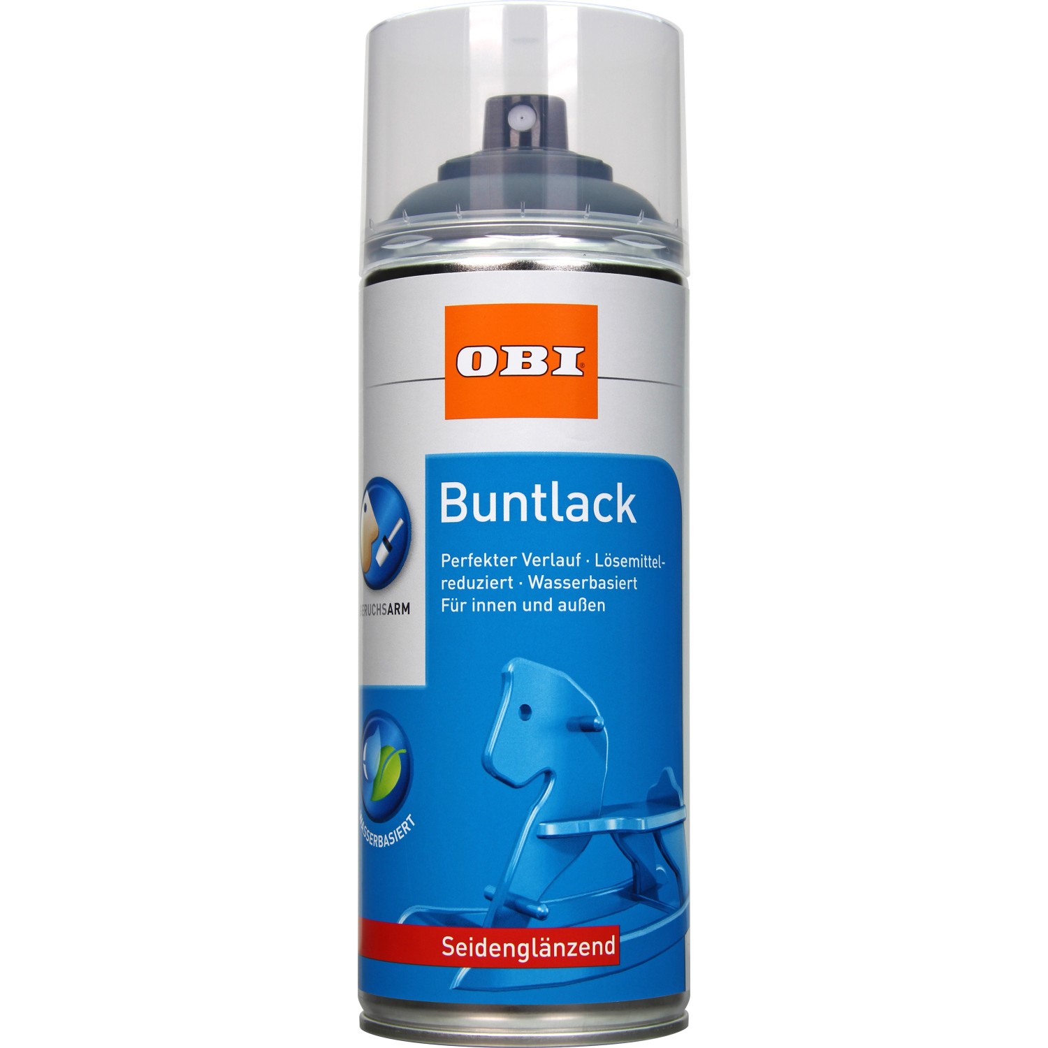 OBI Buntlack Spray WV Anthrazit RAL 7016 seidenglänzend 400 ml von OBI