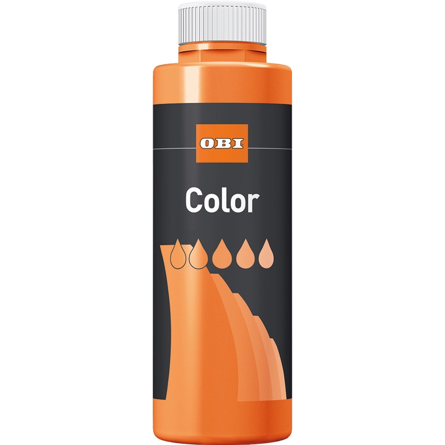 OBI Color Voll- und Abtönfarbe Aprikose matt 500 ml von OBI