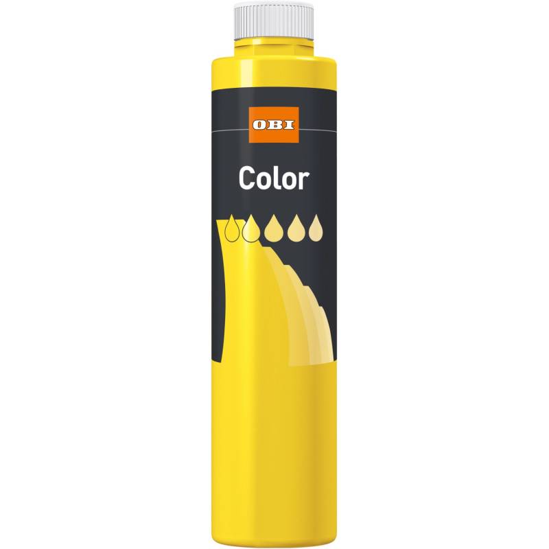 OBI Color Voll- und Abtönfarbe Gelb matt 750 ml von OBI