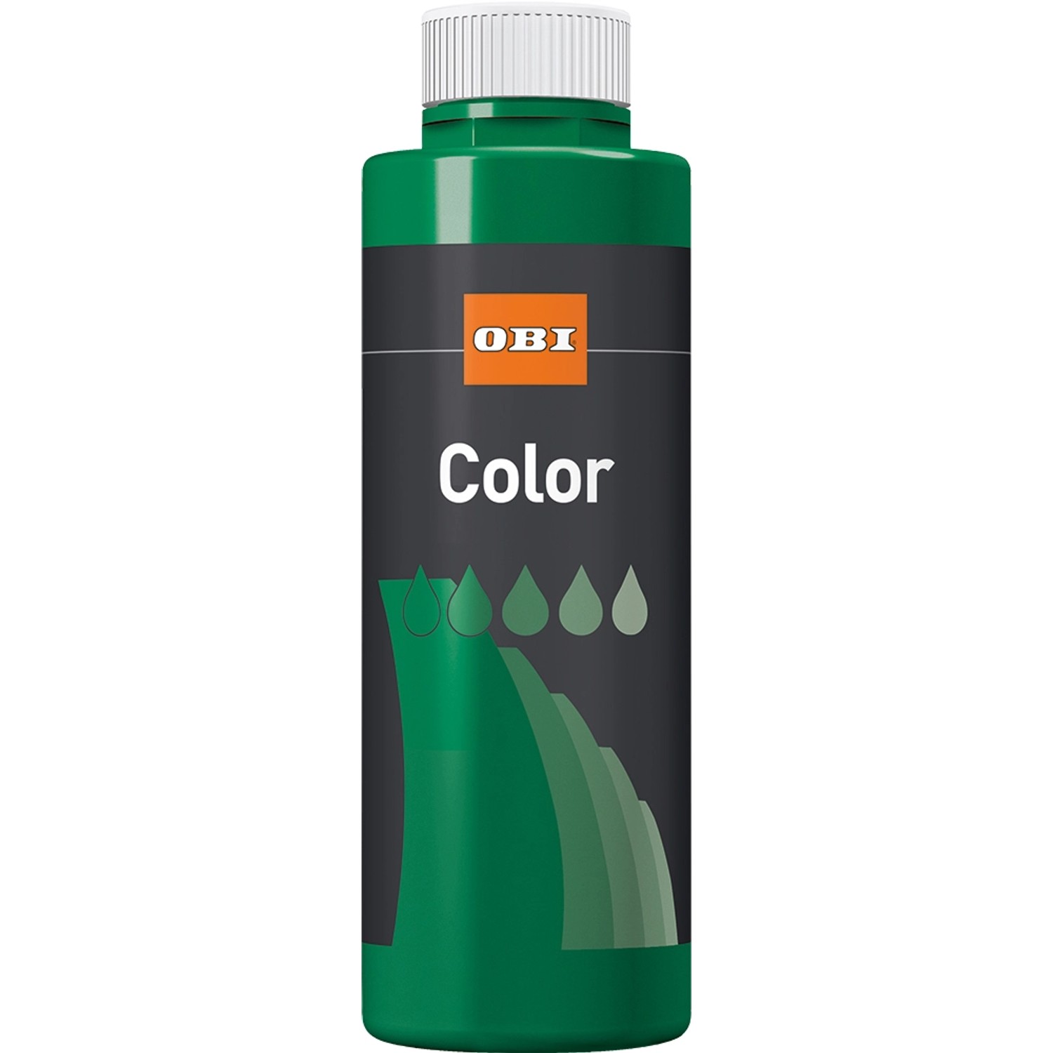 OBI Color  Voll- und Abtönfarbe Grün matt 500 ml von OBI