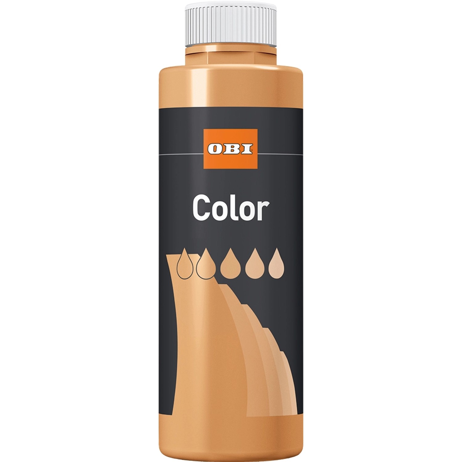 OBI Color  Voll- und Abtönfarbe Honiggelb matt 500 ml von OBI