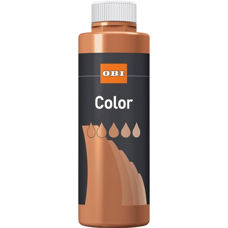 OBI Color  Voll- und Abtönfarbe Kupferbraun matt 500 ml von OBI