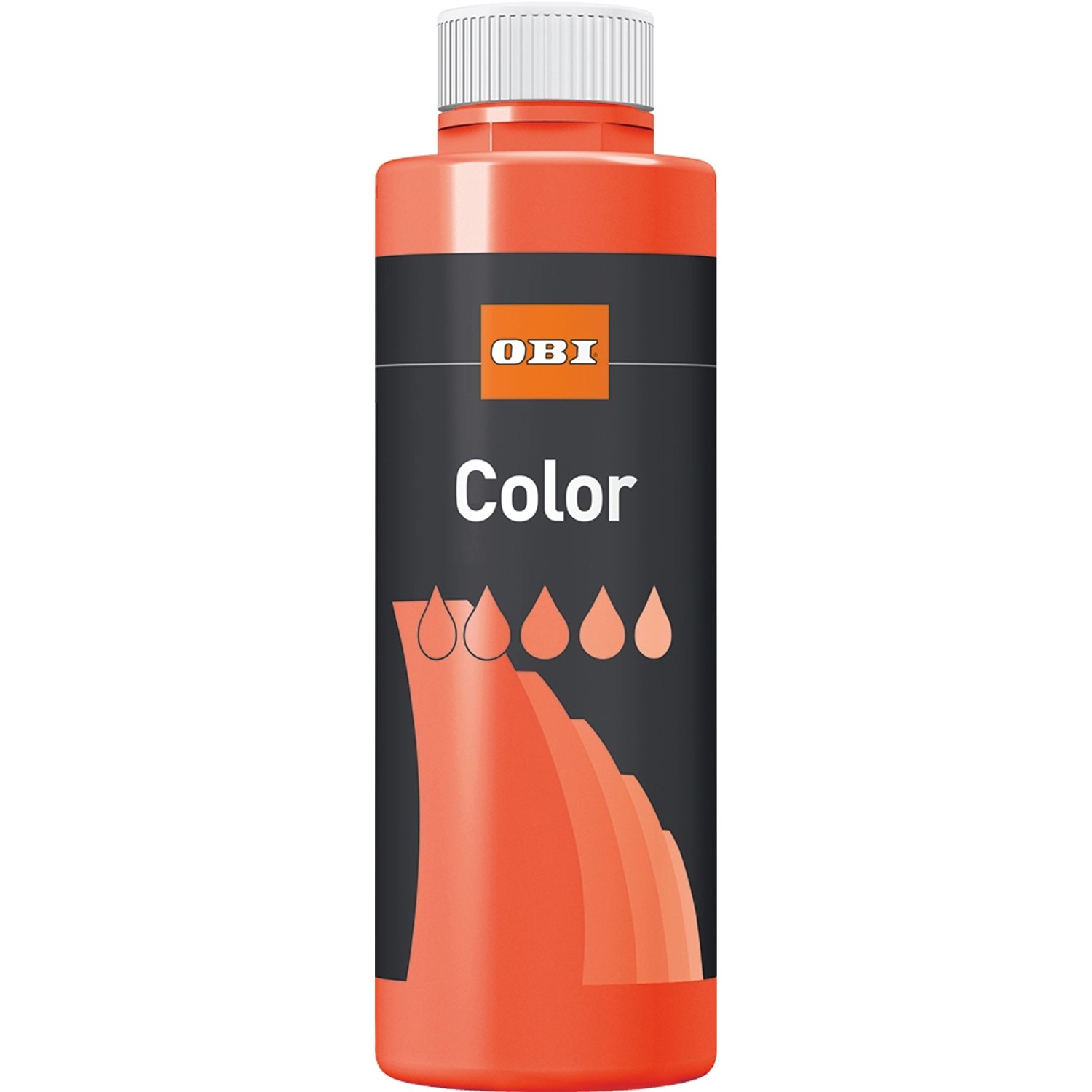OBI Color  Voll- und Abtönfarbe Orange matt 500 ml von OBI