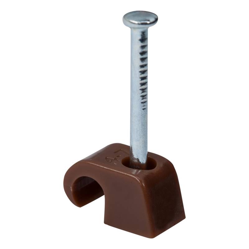 Expressschellen Ø 4 mm - Ø 7 mm 15 Stück Braun