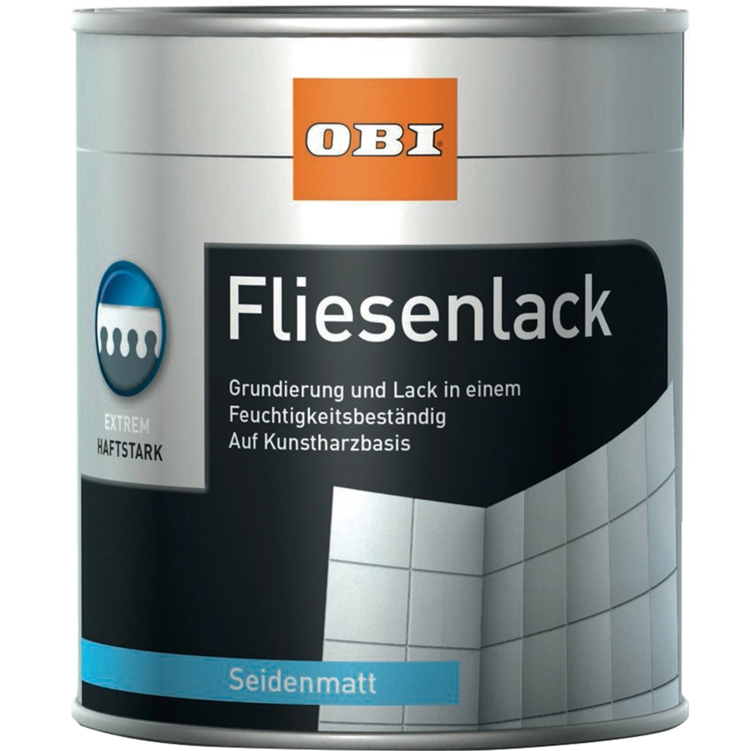 OBI Fliesenlack Weiß seidenmatt 750 ml von OBI