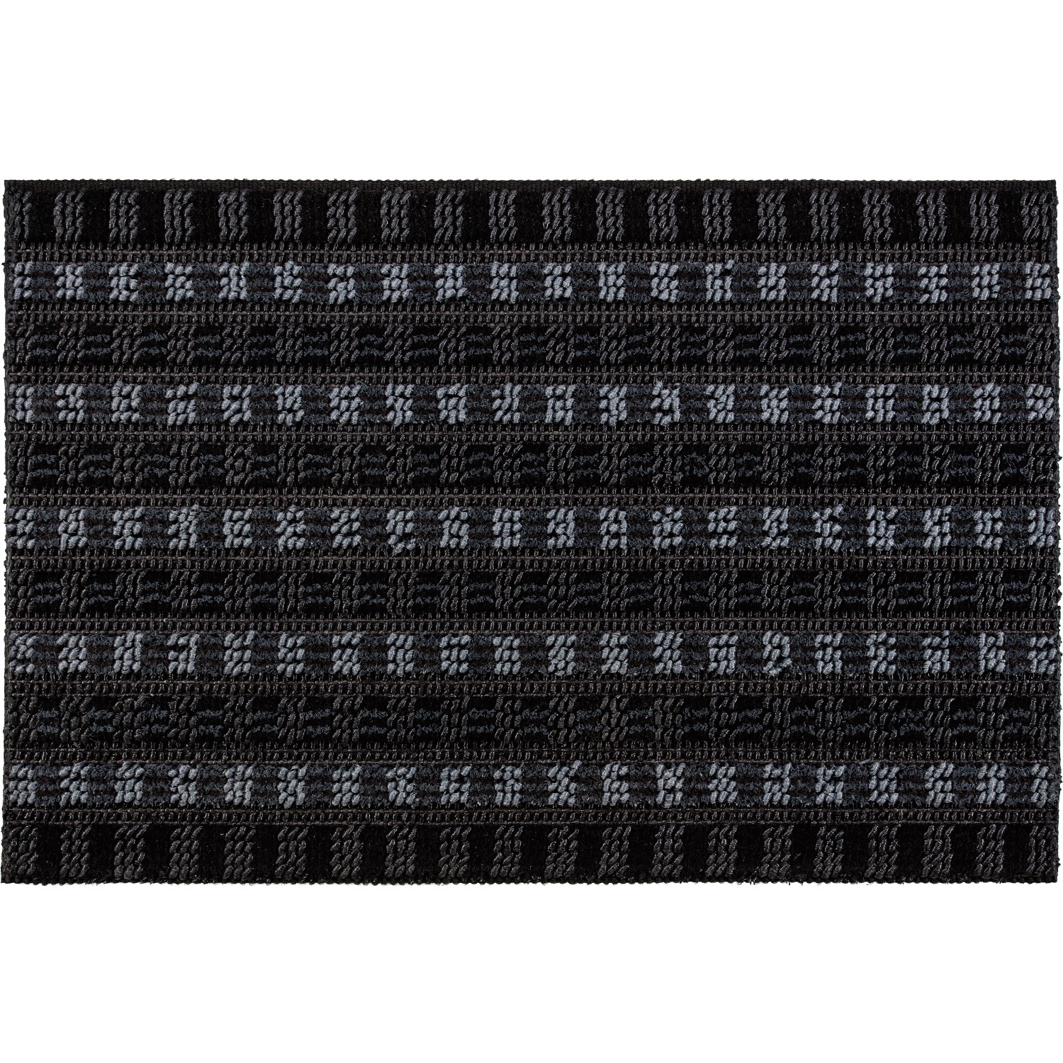 OBI Fußmatte Quadro Schwarz 40 cm x 60 cm von OBI