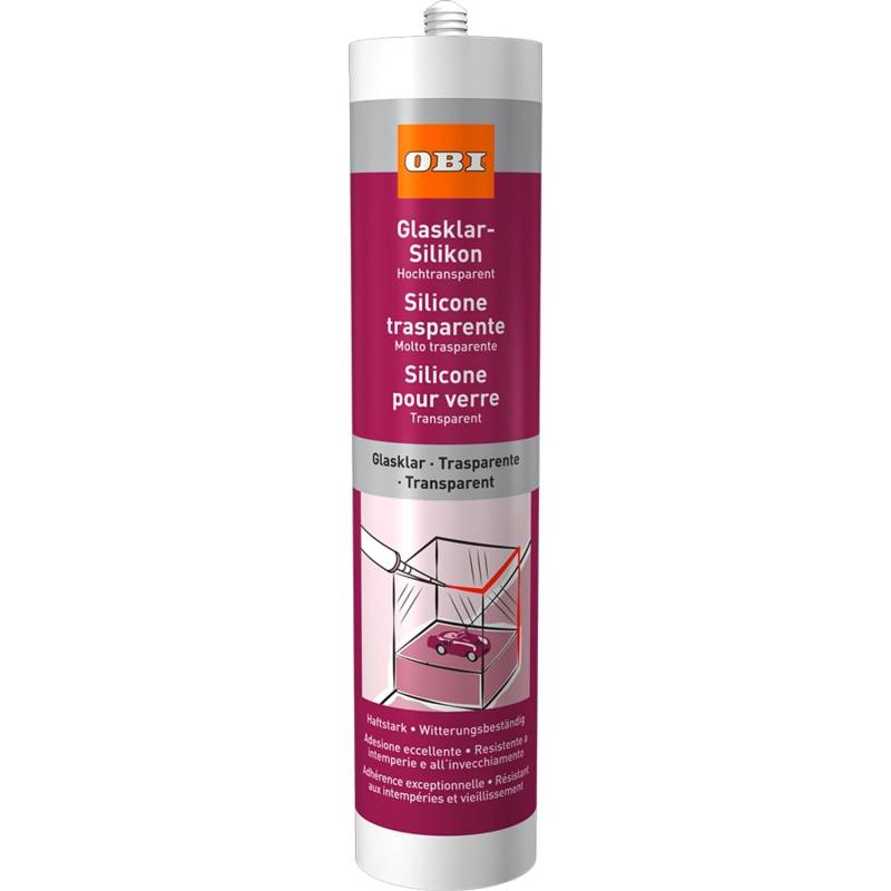 OBI Glasklar-Silikon Transparent 310 ml von OBI