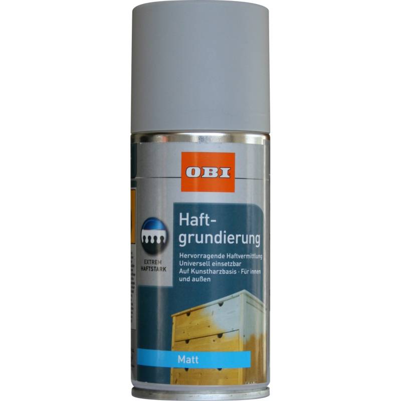 OBI Haftgrundierung Spray Grau matt 150 ml OBI Haftgrundierung Spray Grau matt 150 ml von OBI