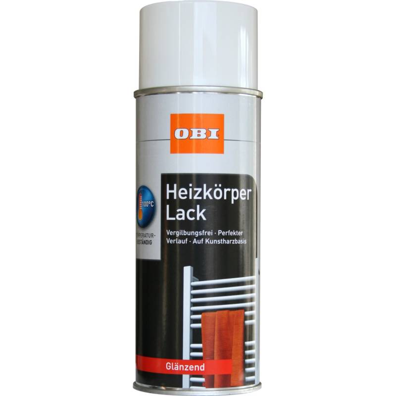 OBI Heizkörper Lack Spray Weiß glänzend 400 ml von OBI