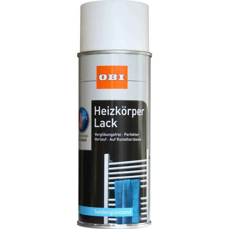 OBI Heizkörper Lack Spray Weiß seidenglänzend 400 ml von OBI