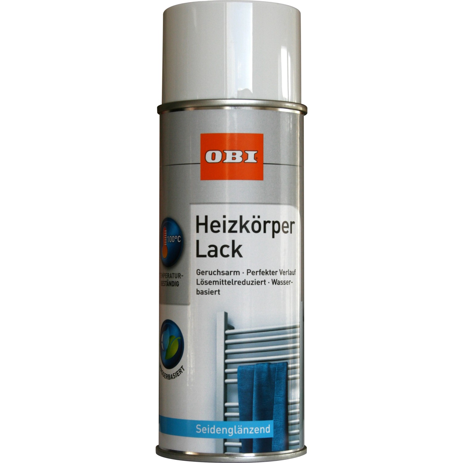 OBI Heizkörper Lack Spray Weiß seidenglänzend wv 400 ml von OBI