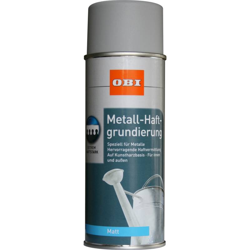 OBI Metall-Haftgrundierung Spray Grau matt 400 ml OBI Metall-Haftgrundierung Spray Grau matt 400 ml von OBI