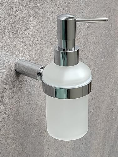 OBI Mindora Seifenspender mit Halterung Messing Verchromt Germany von OBI