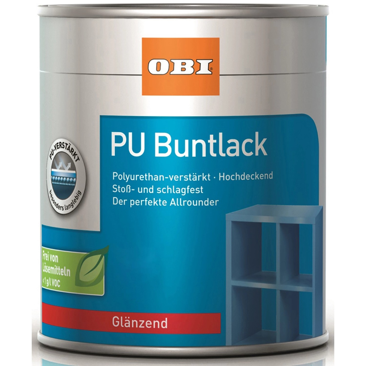 OBI PU Buntlack Reinweiß glänzend 125 ml von OBI