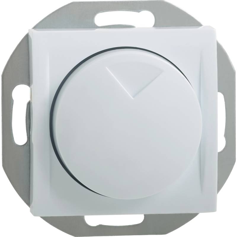 OBI Phasenabschnittdimmer Ariane Polarweiß mit Abdeckung von OBI