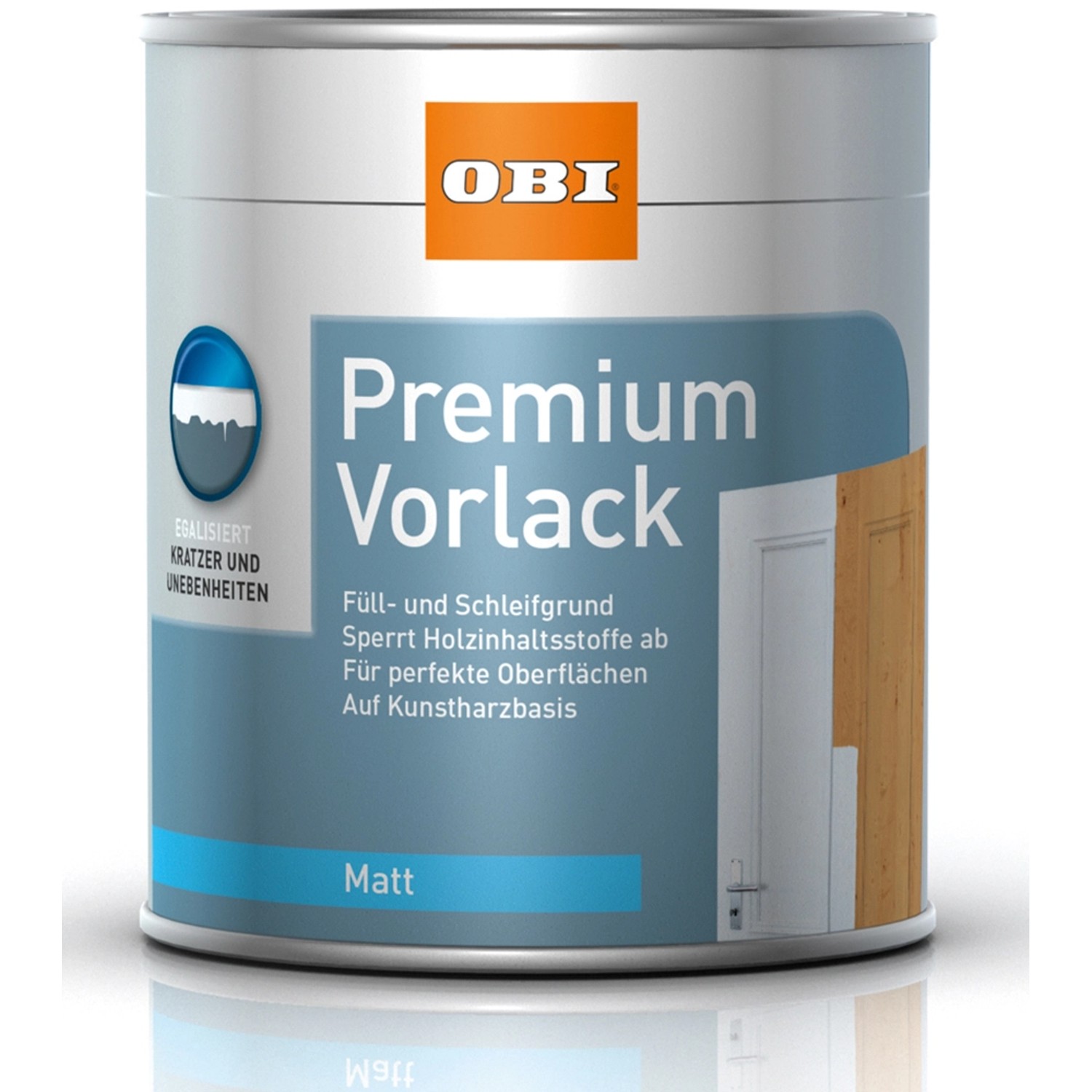 OBI Premium Vorlack Weiß matt 750 ml von OBI