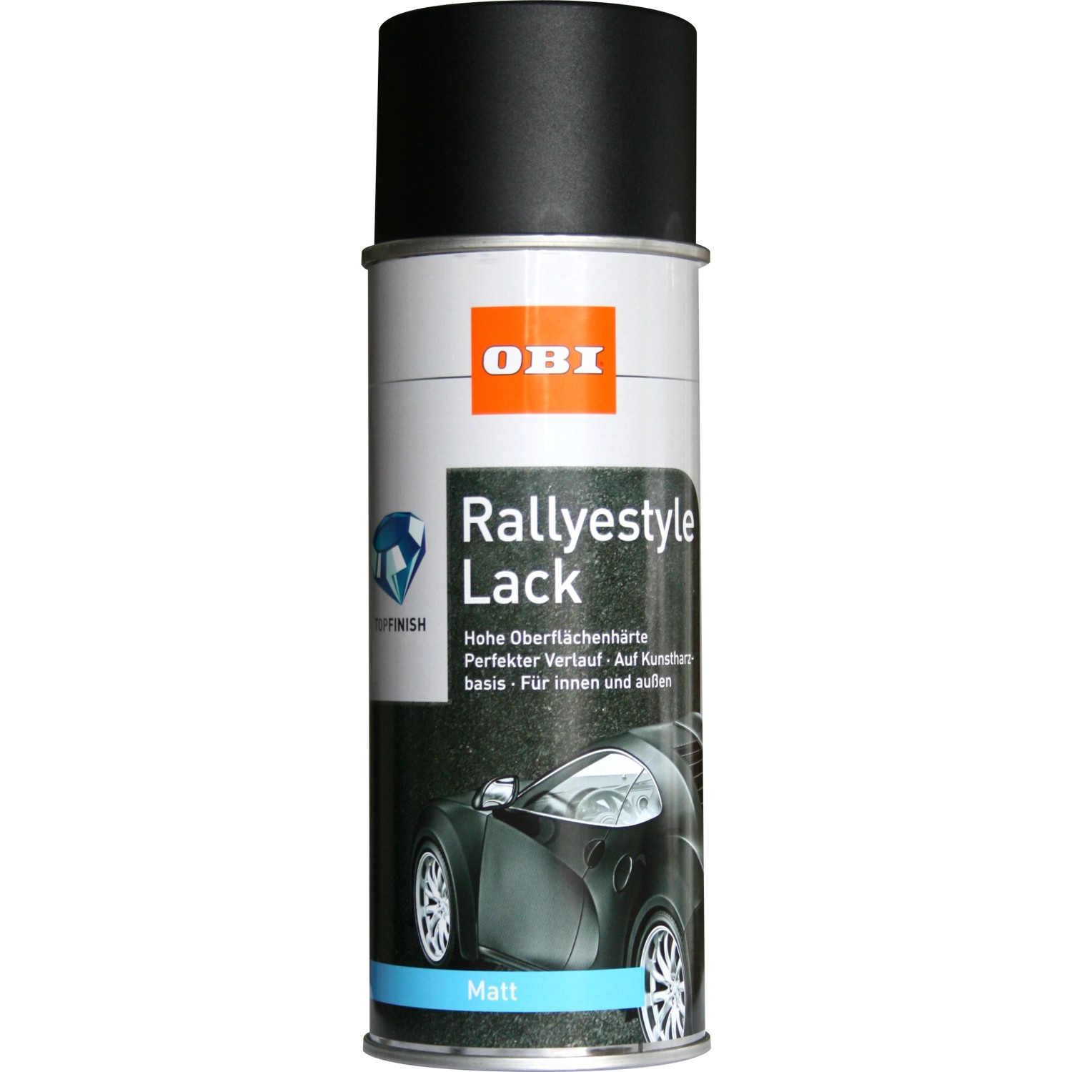 OBI Rallyestyle Lack Spray Schwarz matt 400 ml von OBI