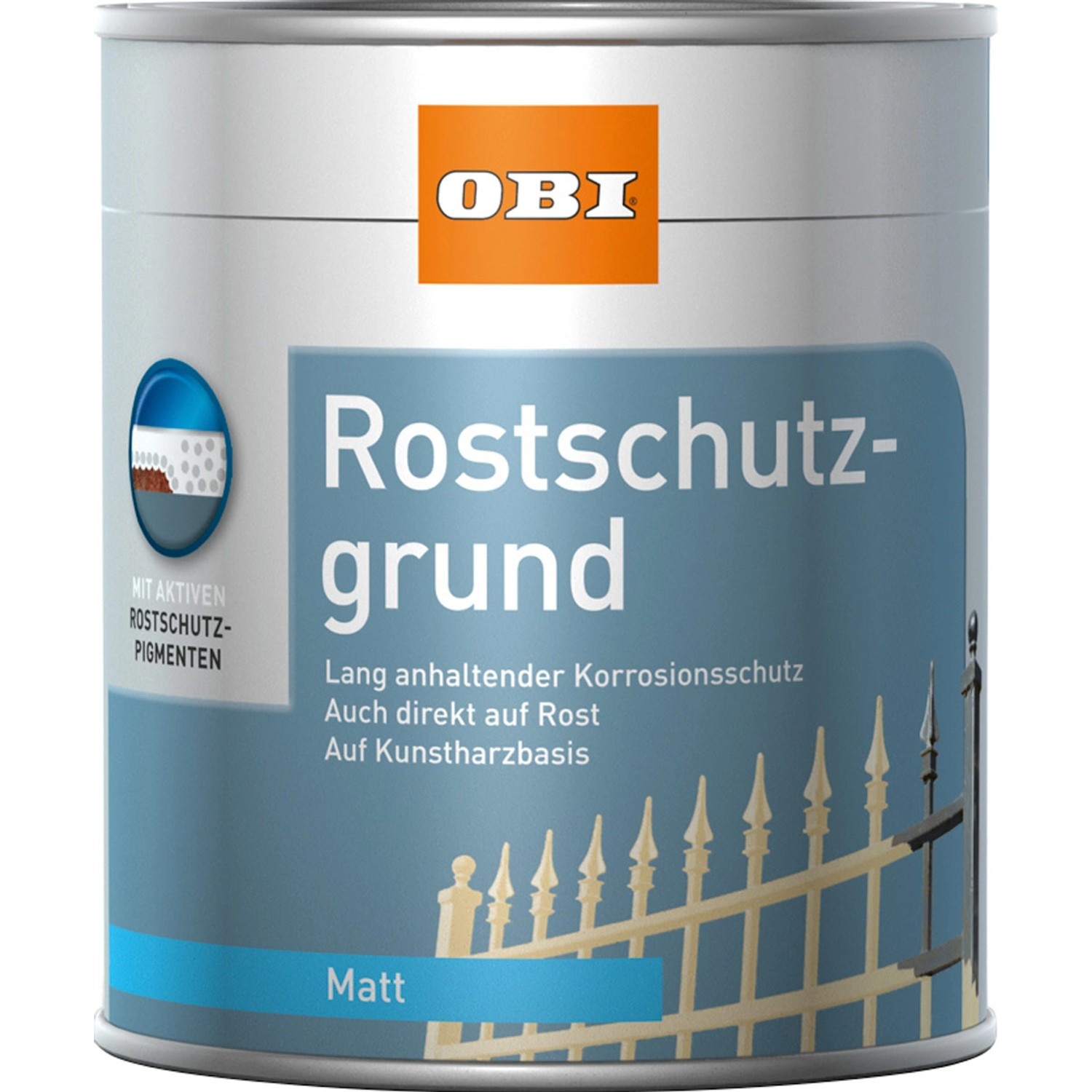 OBI Rostschutzgrund Weiß matt 750 ml von OBI