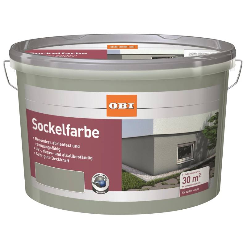 OBI Sockelfarbe Schiefer seidenmatt 5 l von OBI