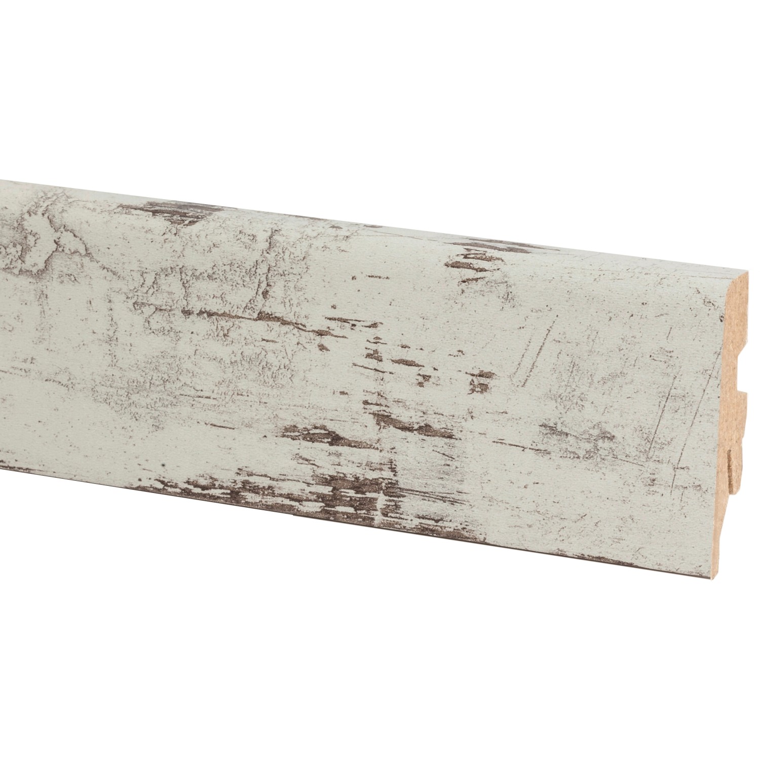 Sockelleiste Kiefer Fresco weiß 60 mm x 20 mm x 2.600 mm Sockelleiste Kiefer Fresco weiß 60 mm x 20 mm x 2.600 mm von Kaindl