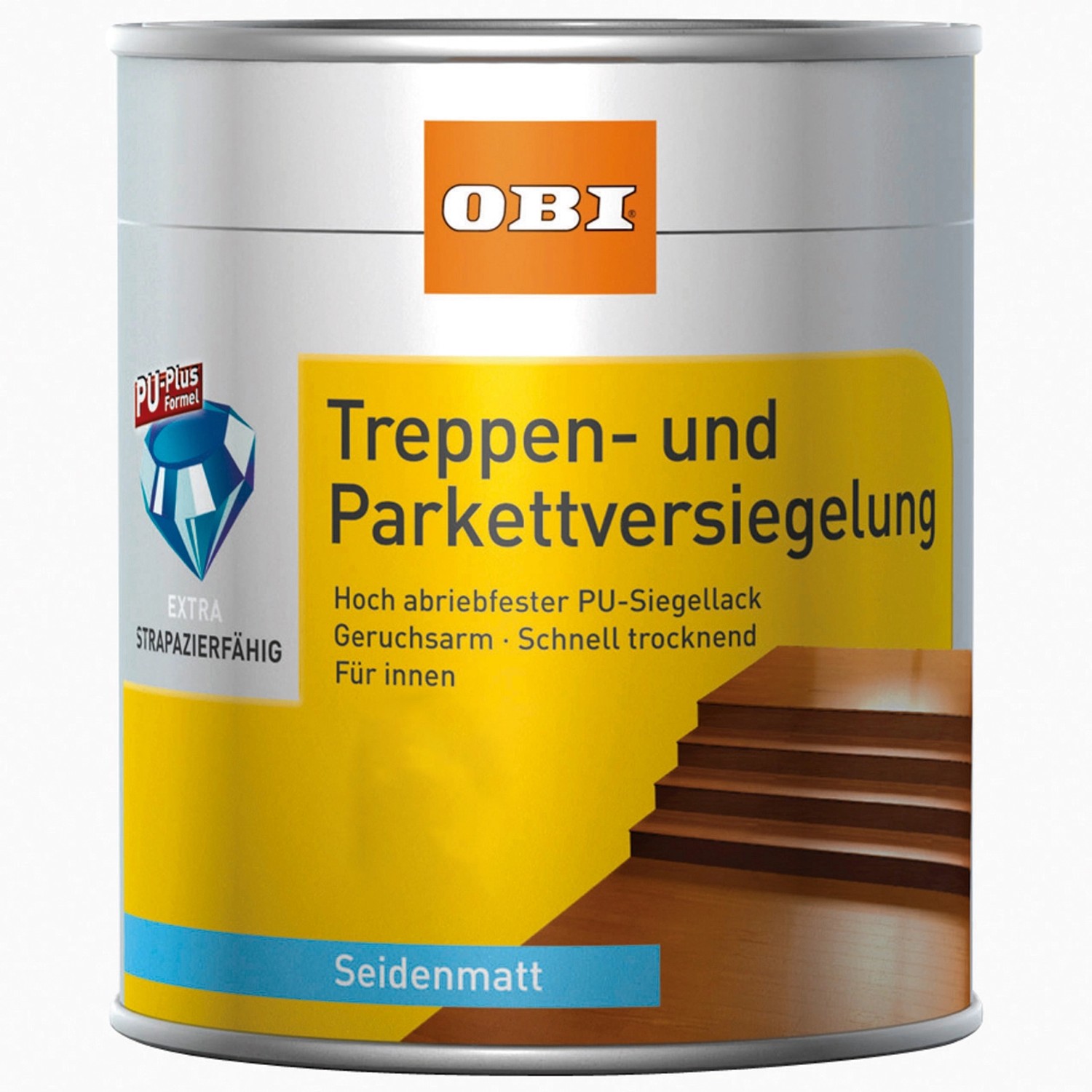 OBI Treppen- und Parkettversiegelung Transparent seidenmatt 2,5 l von OBI