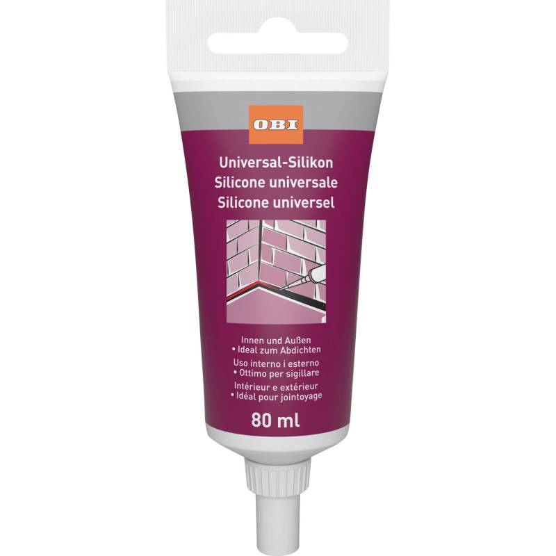 OBI Universal-Silikon Transparent 80 ml von OBI