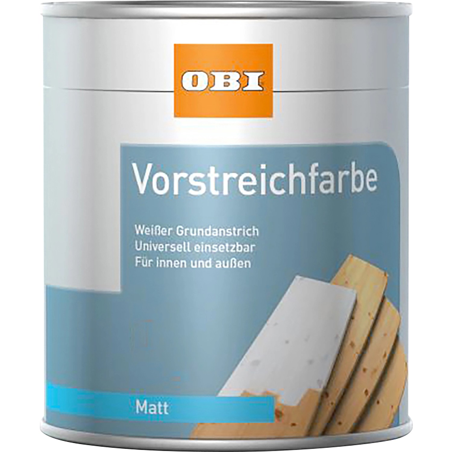 OBI Vorstreichfarbe Weiß matt 750 ml von OBI