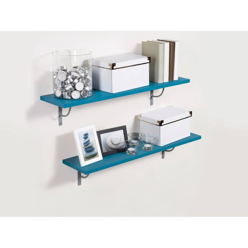 OBI Wandregal Monteux Petrol 79,5 cm x 19,5 cm x 1,8 cm von OBI