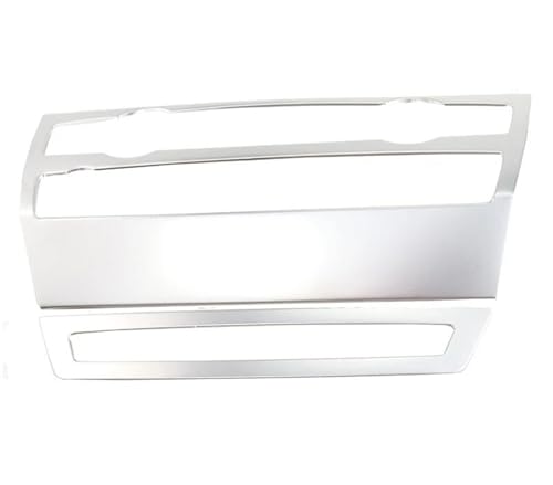Innenausstattung Zubehör Interieur Auto Styling für e70 e71 X5 X6 Auto Innen AC CD Control Dekor Rahmen Panel Dekoration Edelstahl Abdeckungen Aufkleber trim von OBIOZZ