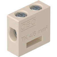 Obo Bettermann - 7205702 tk 06 Keramikklemme flexibel: - starr: 6-6 mm² Polzahl: 1 5 St. Obo Bettermann - 7205702 tk 06 Keramikklemme flexibel: - starr: 6-6 mm² Polzahl: 1 5 St. von OBO Bettermann