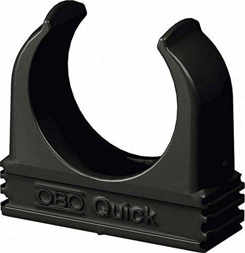 OBO Bettermann Quick-Schelle M40, schwarz, 50 Stück von OBO