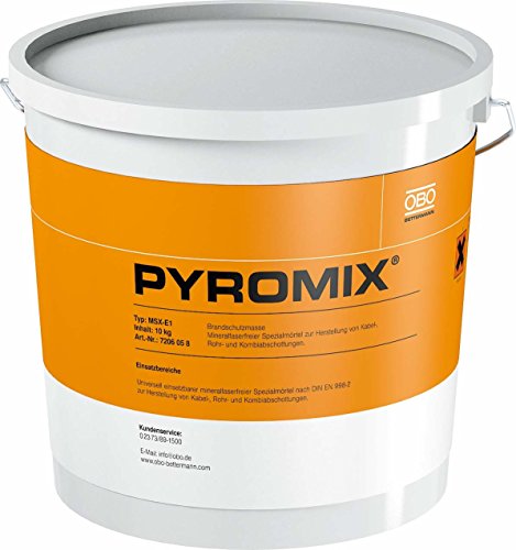 Obo-bettermann sist.prot.fire Mörtel, Feuerschutz, Kombination, 10 kg Obo-bettermann sist.prot.fire Mörtel, Feuerschutz, Kombination, 10 kg von OBO