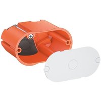 Hohlwand-Wandauslass 25 Stück, luftdicht doppelt mit Deckel - Tiefe 45 mm Hohlwand-Wandauslass 25 Stück, luftdicht doppelt mit Deckel - Tiefe 45 mm von OBO