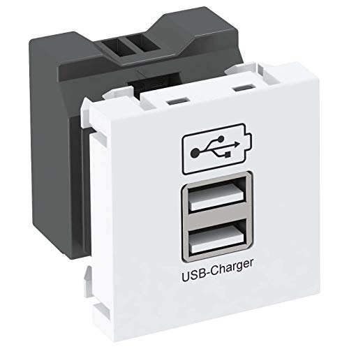 OBO-BETTERMANN 6105300 Cargador USB mit Korriente Carga 2,1 A von OBO